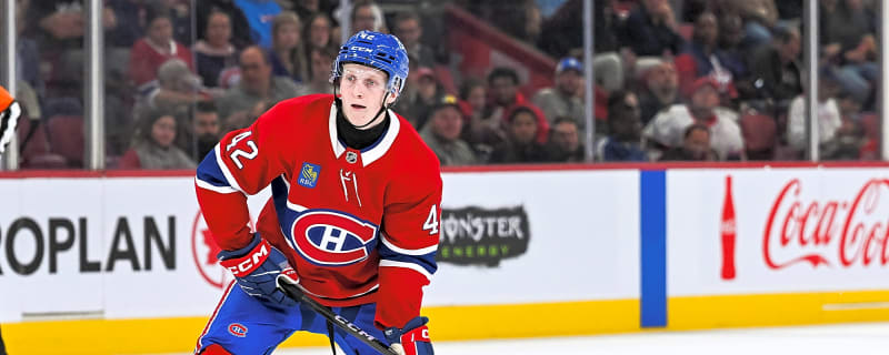Adam Engstrom was the Habs’ best defenseman (ahead of David Reinbacher)