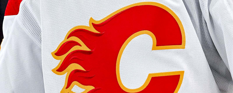 Flames prospect Chase Harrington is soaking in his NHL training camp experience