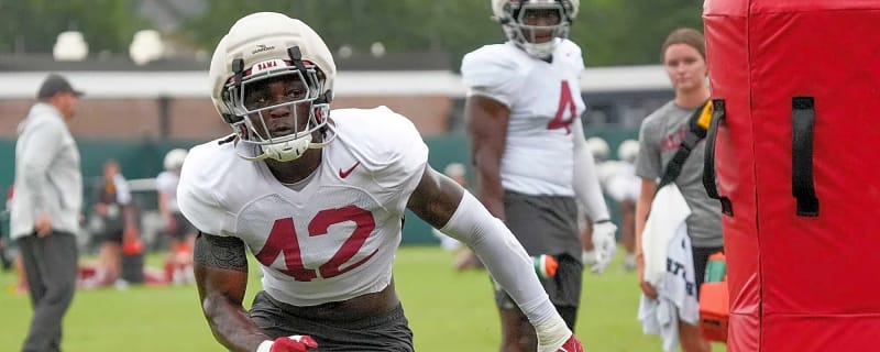 How many wolf linebackers will Alabama play in 2025?