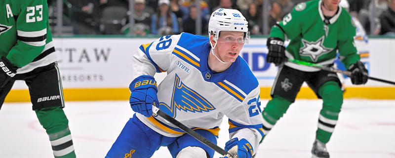 Blues Recall Otto Stenberg, Place Ross Johnston On IR