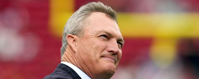 49ers GM John Lynch says conversations ongoing for DE trade