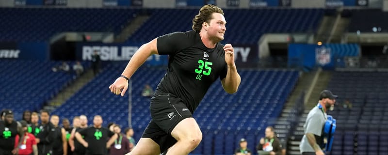 Eagles trade back, find Lane Johnson’s heir apparent, add multiple playmakers, and a developmental QB in 7-round NFL mock draft