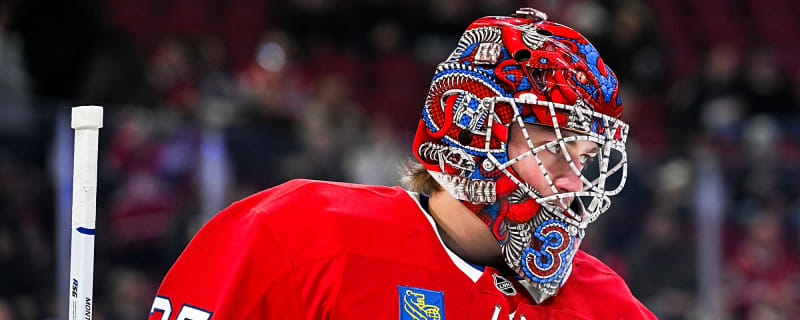Samuel Montembeault: Trading him now would be unusual for Kent Hughes
