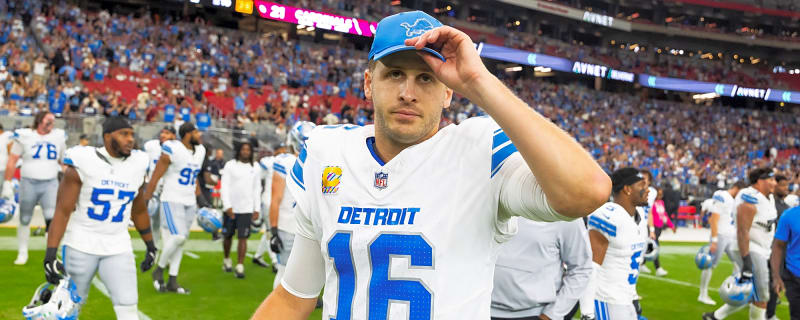 Jared Goff is Playing at an Elite Level When the Lions Need Him Most
