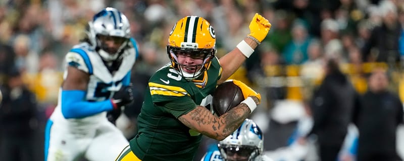 Christian Watson details gritty return to Packers' 'TNF' win over Panthers after breaking rib, spitting up blood