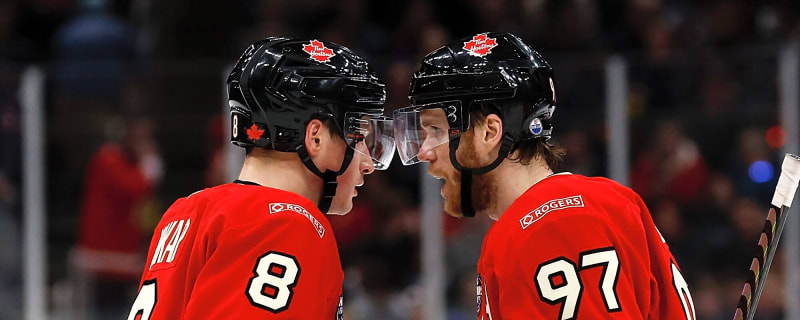 Who will play with Connor McDavid at the Olympics?