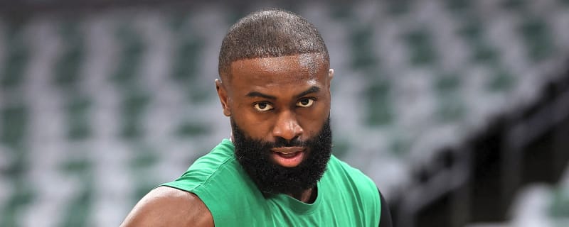 Jaylen Brown stared down Jalen Brunson at Donovan Mitchell’s wedding