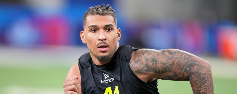 Jets trade up, draft edge-rusher Tyler Baron