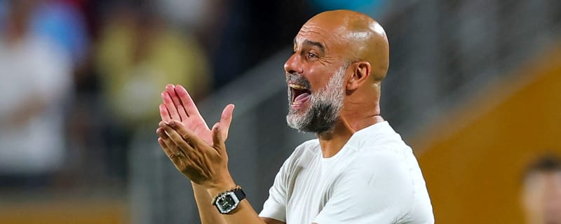 Pep Guardiola is proud of his new England international but the hard work has just begun