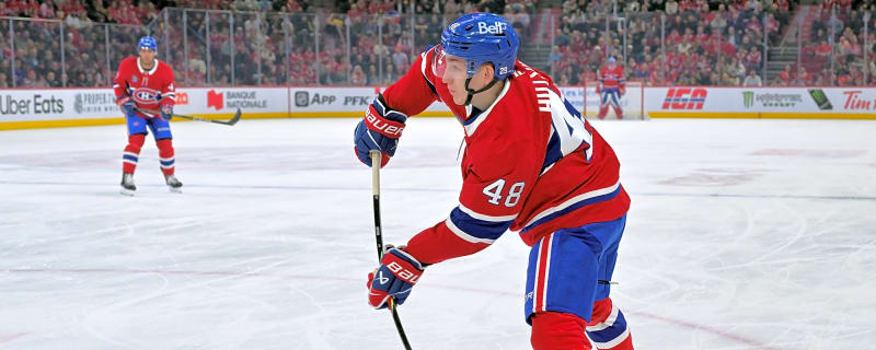 Even though he isn’t playing well enough, Lane Hutson is making history with the Canadiens