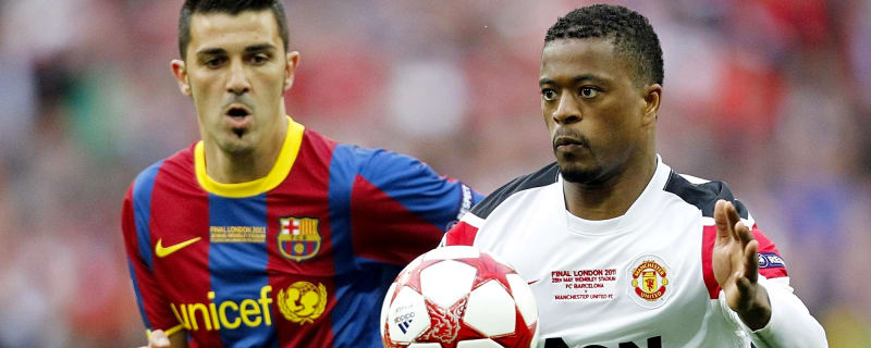 Patrice Evra opens new football facilities
