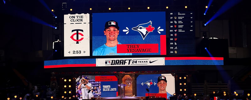 Blue Jays prospect Trey Yesavage recovers from shaky first inning in double-A debut