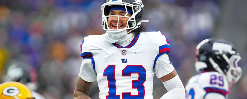 Jalin Hyatt introduced himself to fellow former Vol Colton Hood in a rude way at New York Giants OTAs