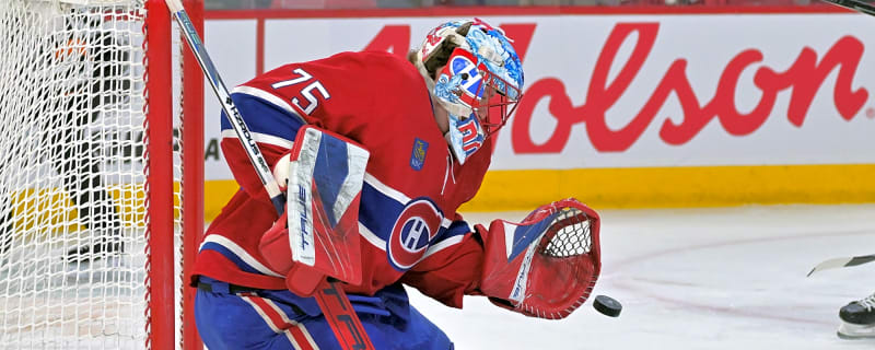 Everything points to Jakub Dobes facing the Blue Jackets tonight