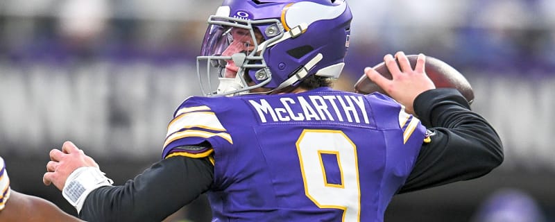Vikings could make wild J.J. McCarthy decision