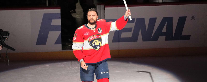 Panthers&#39; Carter Verhaeghe Causes Drama With Morning Skate Antics Directed at the Oilers