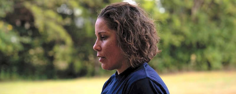 Watch MMA legend Liz Carmouche shave her head to make weight for PFL Chicago title fight
