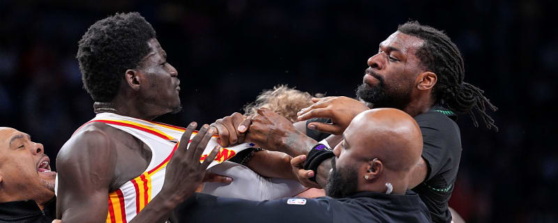 Another brawl breaks out during Timberwolves-Hawks game