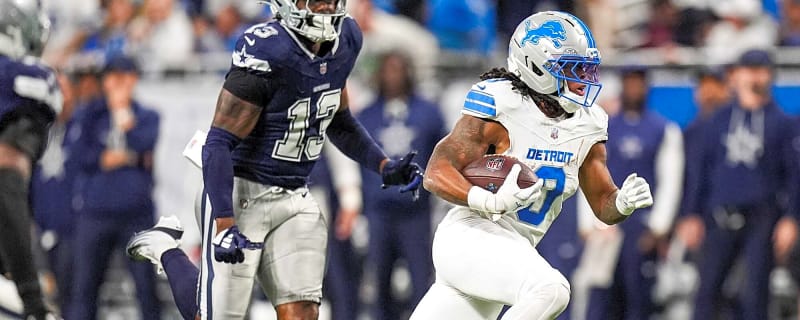 Jahmyr Gibbs hit Daron Bland with the nastiest ankle-breaker of the season