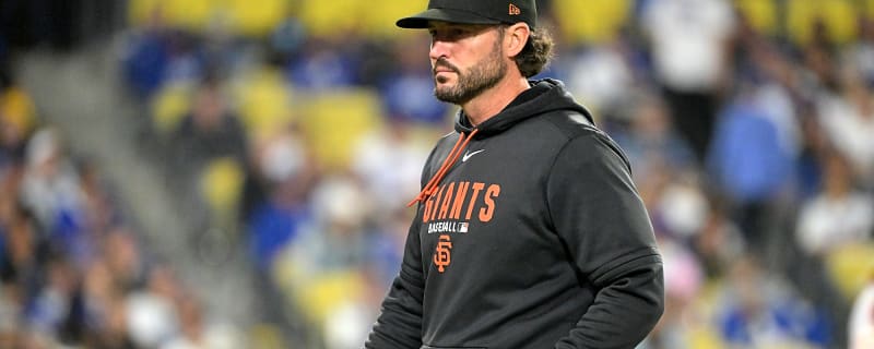 Giants manager Tony Vitello had to turn into the fun police before game against Dodgers because of former Vols outfielder Drew Gilbert
