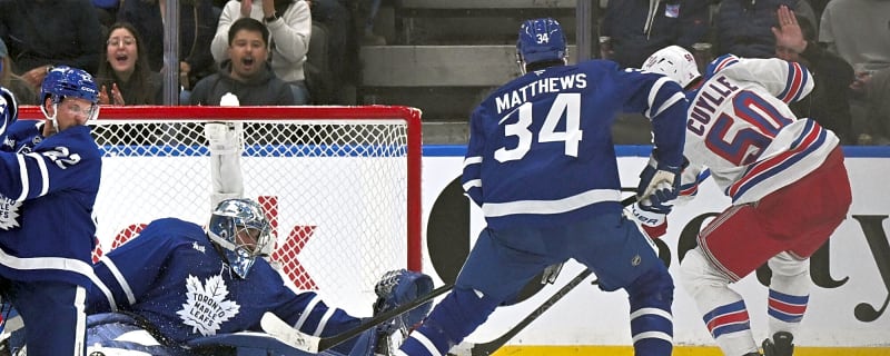 Knee Jerk Reaction: Anthony Stolarz masterclass leads Maple Leafs to 2-1 OT win vs. Rangers