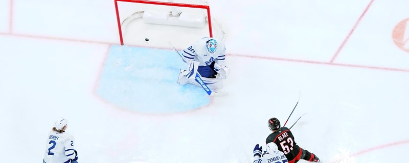 Ex-Maple Leafs forward Jason Blake reflects on son Jackson scoring vs. Toronto last season