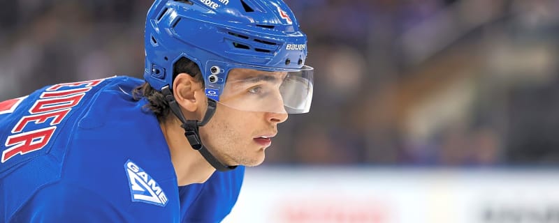 Rangers sign Braden Schneider to one-year extension
