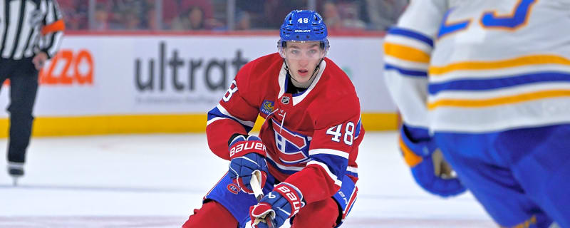 Lane Hutson and the Olympics: 'Maybe not the right time,' says Bill Guerin