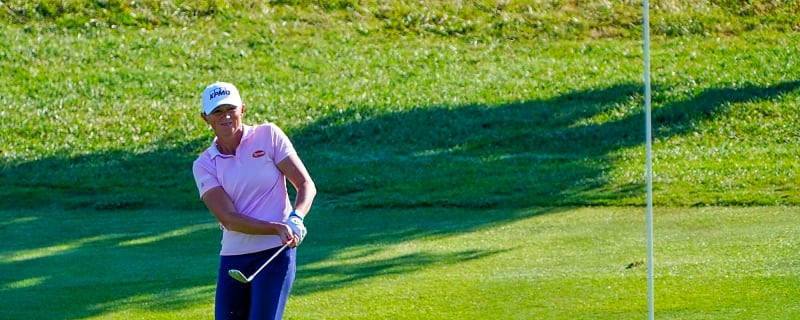 Stacy Lewis Explains Emotional 18th Green Moment After Seeing Her Dad