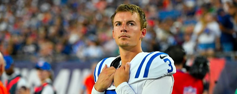 Spencer Shrader Injury Update Leaves Colts K's Week 4 Status in Doubt Before London Trip