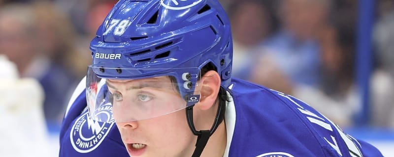 Lightning’s Emil Lilleberg to miss two weeks with facial fracture