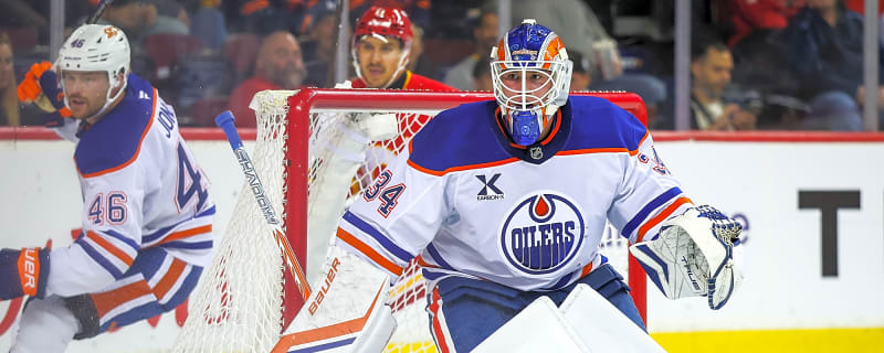 Oilers goalie prospect Samuel Jonsson expected to return to North America