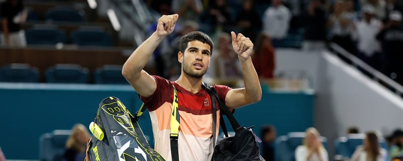 Carlos Alcaraz through but pushed to the limit at Barcelona Open by American teenager Ethan Quinn