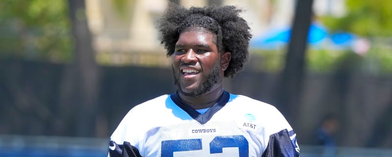 Cowboys G Tyler Booker Has High Ankle Sprain