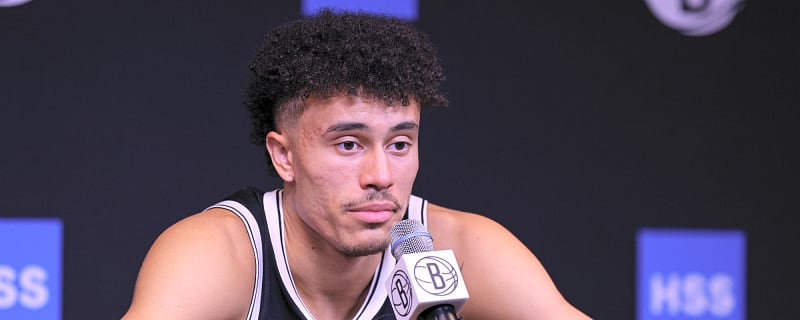 Nolan Traore showed up to Nets camp bigger. Literally.