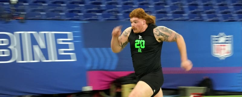 Iowa O-Lineman Steals Show On Sunday At NFL Combine