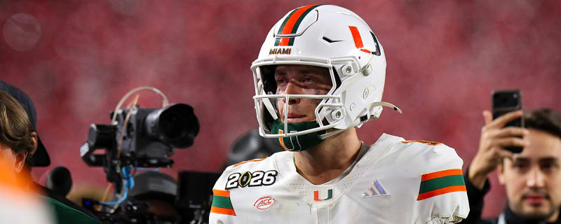 Carson Beck pulls an unsportsmanlike move after Miami’s loss in CFP final