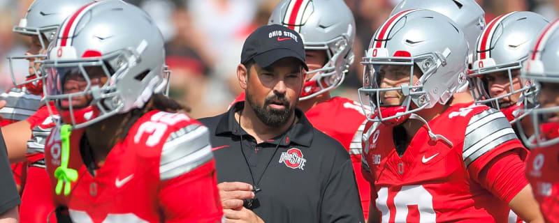 Urban Meyer speculates on what kind of injury he thinks Ohio State QB Julian Sayin is dealing with