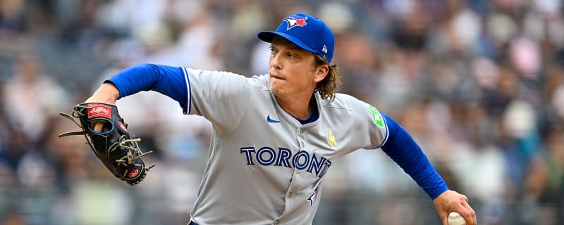 Blue Jays designate reliever for assignment to make room for top prospect