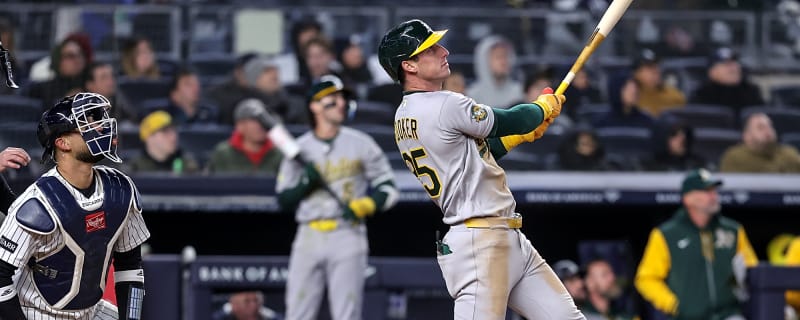 Athletics Place Brent Rooker On Injured List