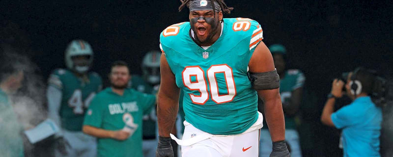 Miami Dolphins defensive tackle Kenneth Grant will look a bit different this season