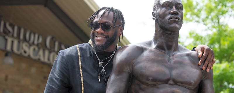 Deontay Wilder crashes out on reporter over Tyson Fury questions