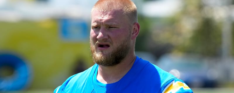 Chargers C Tyler Biadasz Carted Off Tuesday With Apparent Injury