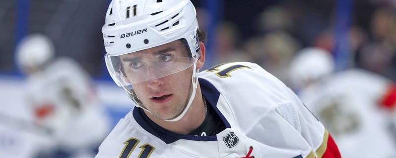 Panthers’ Mackie Samoskevich day-to-day with lower-body injury