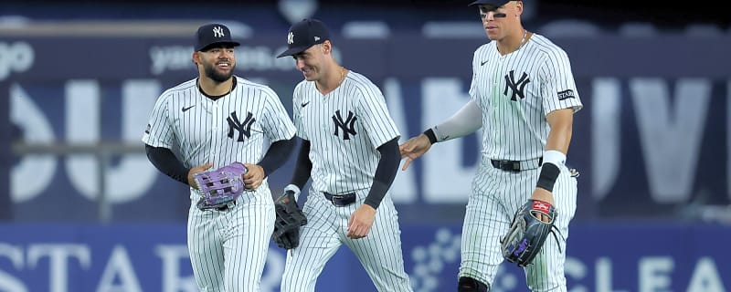 Fan proposes behind home plate during Yankees-Mariners game