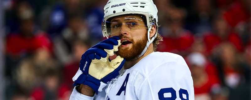William Nylander, Joseph Woll rescue Maple Leafs from rough process in win vs. Flames