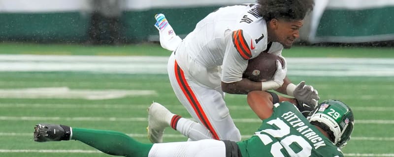 Good news has already surfaced around Browns WR KC Concepcion following his worrisome exit in loss to Jets