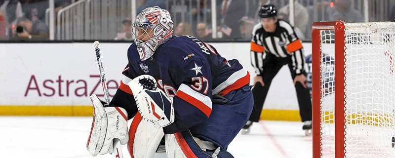 Connor Hellebuyck a no-brainer in net for USA