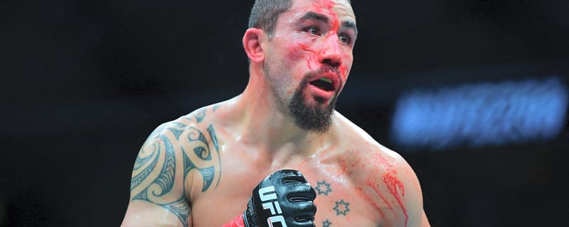 UFC fighter quits on match after vicious punch appears to break his jaw