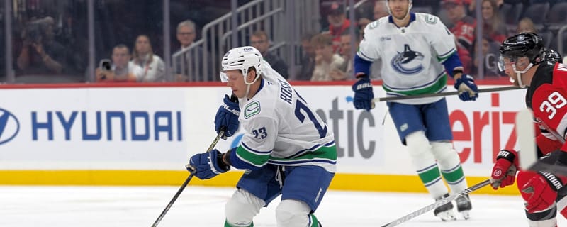 NHL fines Devils’ Evan Rodrigues $5,000 for high-sticking Canucks’ Marco Rossi in the neck